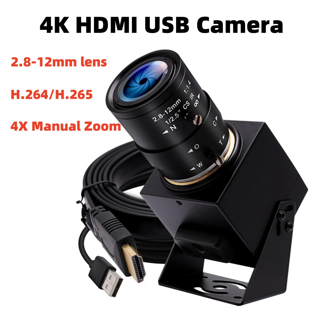 Webcam 4K - Caméra ELP 4K 30fps HDMI USB2.0