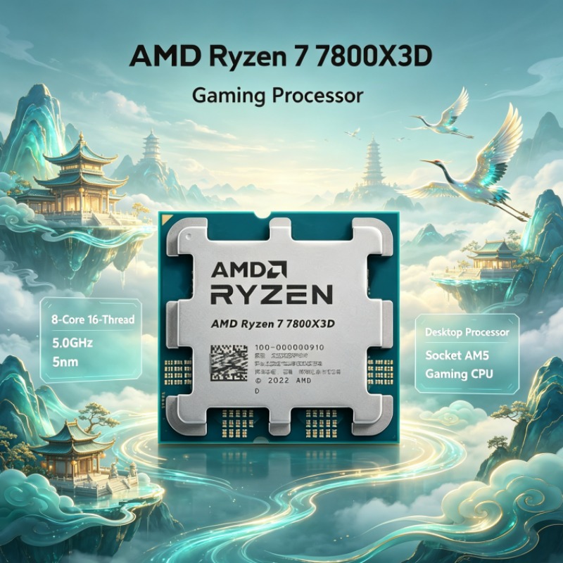 Amd Cpu Ryzen 7 - Processeur AMD Ryzen 7 R7 7800X3D