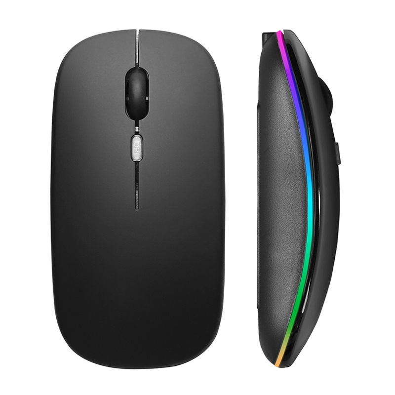 Rgb Light Strip - Souris sans fil rvb Rechargeable USB