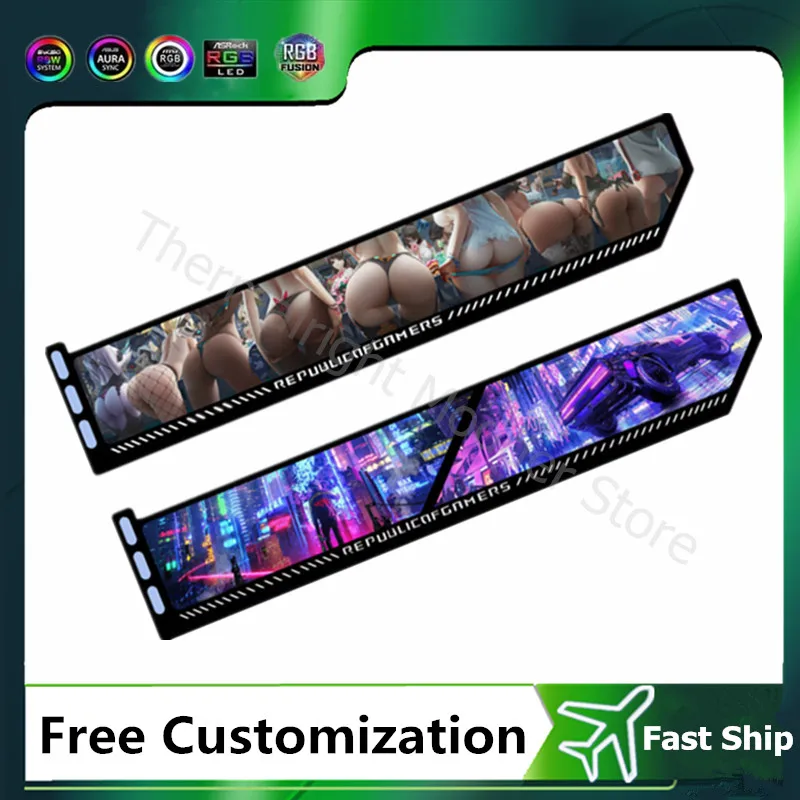 Pc Gaming Graphics Card - Support GPU Anime personnalisé RTX3090 série