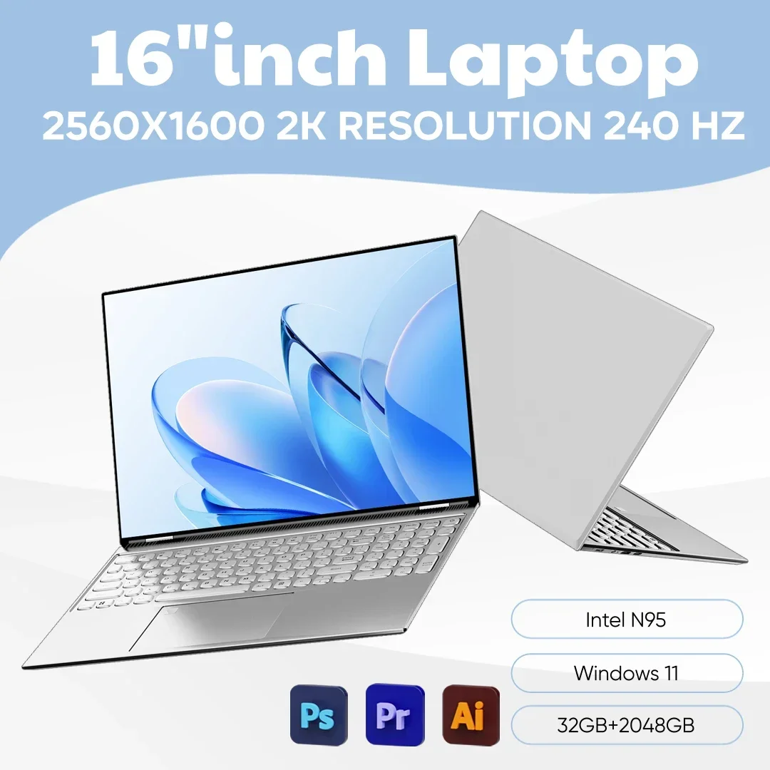 Pc Gaming Ultra - Nouvel ordinateur portable 16 pouces 2K,