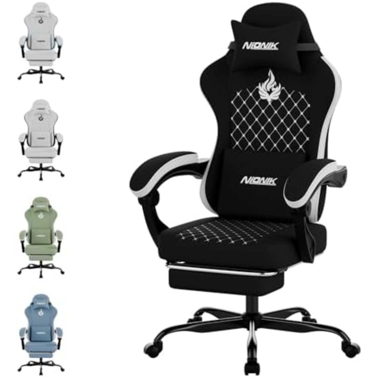 Gaming Chair - Chaise de jeu avec massage, chaise