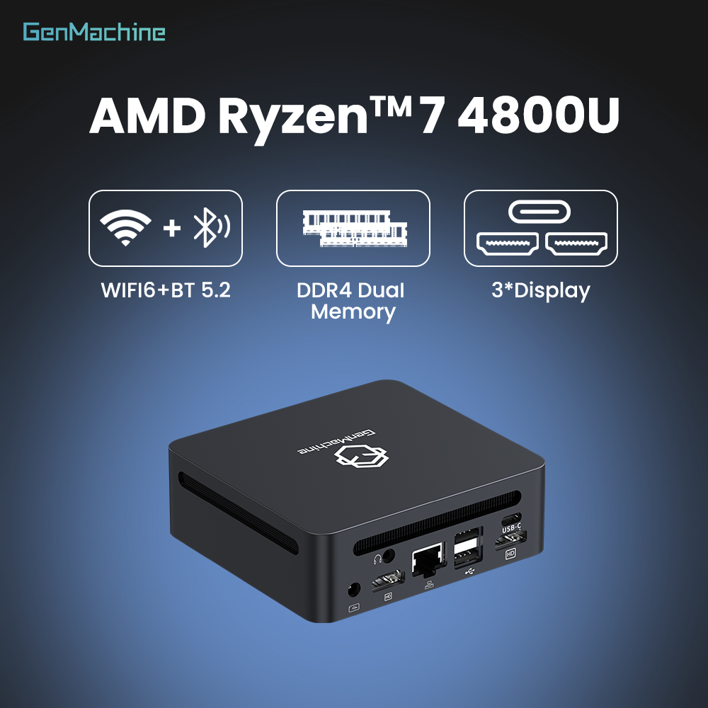Pc Gaming Amd Ryzen 7 - Mini PC GenMachine AMD Ryzen 7