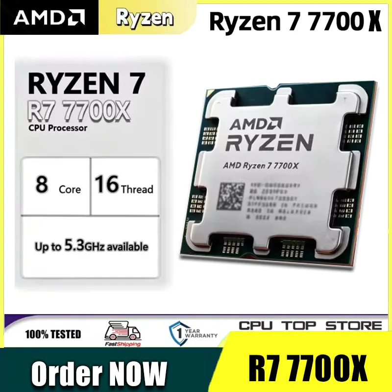 Amd Cpu Ryzen 7 - Processeur de bureau AMD Ryzen 7