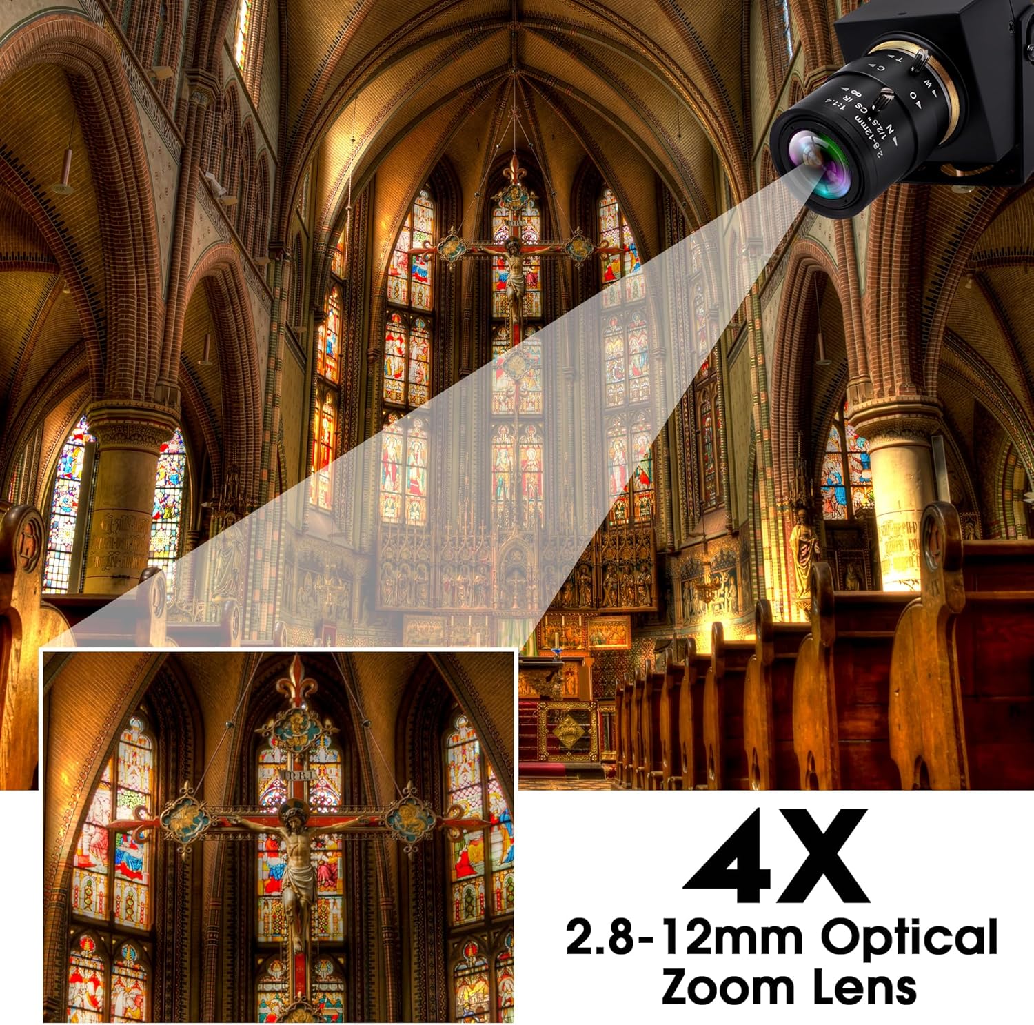Caméra ELP 4K 30fps HDMI USB2. - Webcam 4K avis et prix