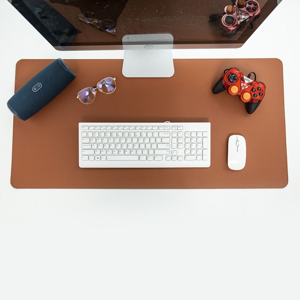 Tapis de clavier en cuir PU co - Pc Gaming Desk avis et prix