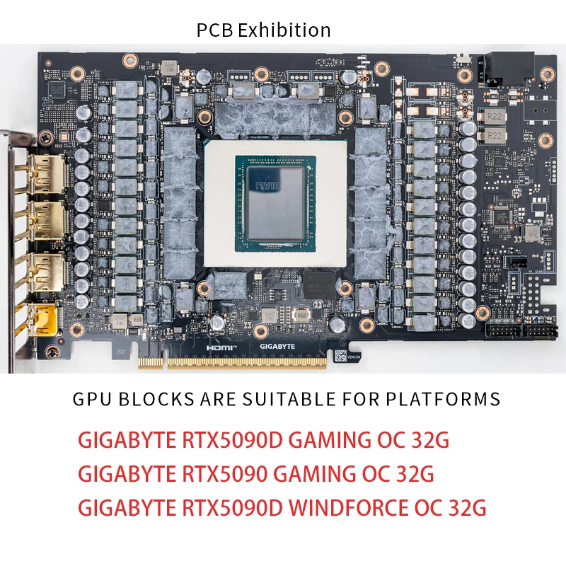 Bloc GPU Bykski N-GV5090DWF-X  - Pc Gaming Graphics Card avis et prix