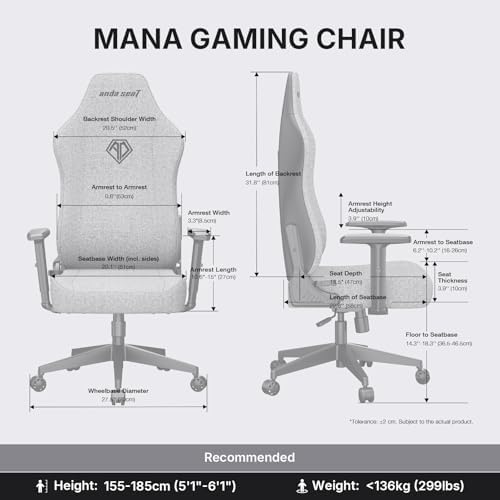 Chaise de jeu MANA pour adulte - Gaming Chair avis et prix