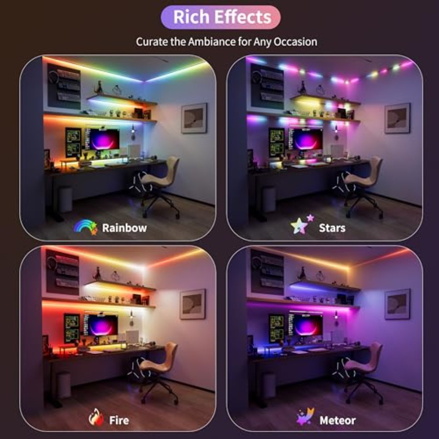 Bande lumineuse LED COB intell - Rgb Light Strip avis et prix