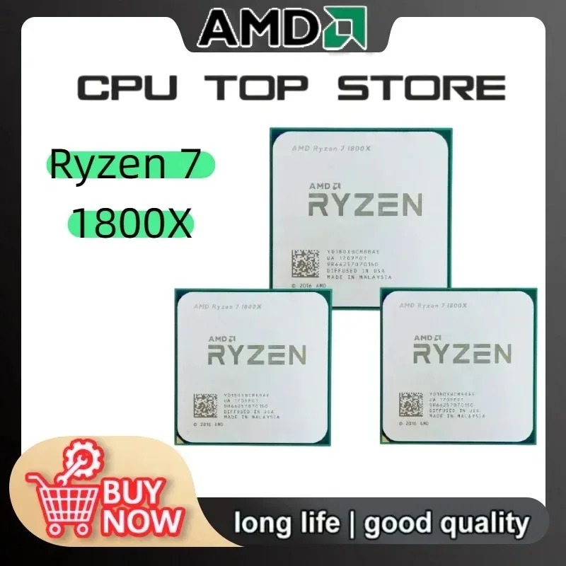 Processeur AMD Ryzen 7 1800X R - Pc Gaming Amd Ryzen 7 avis et prix