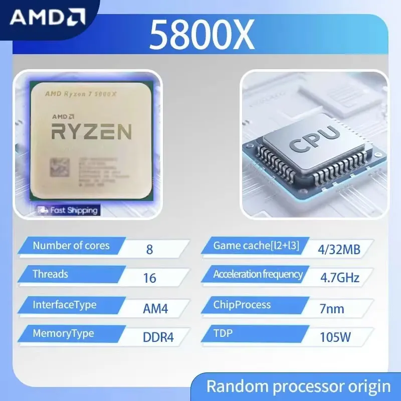 Processeur de bureau AMD Ryzen - Amd Cpu Ryzen 7 avis et prix