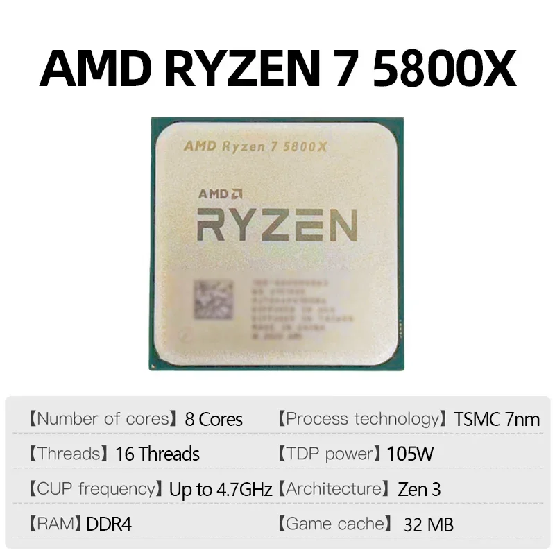 Processeur de bureau AMD Ryzen - Amd Cpu Ryzen 7 avis et prix