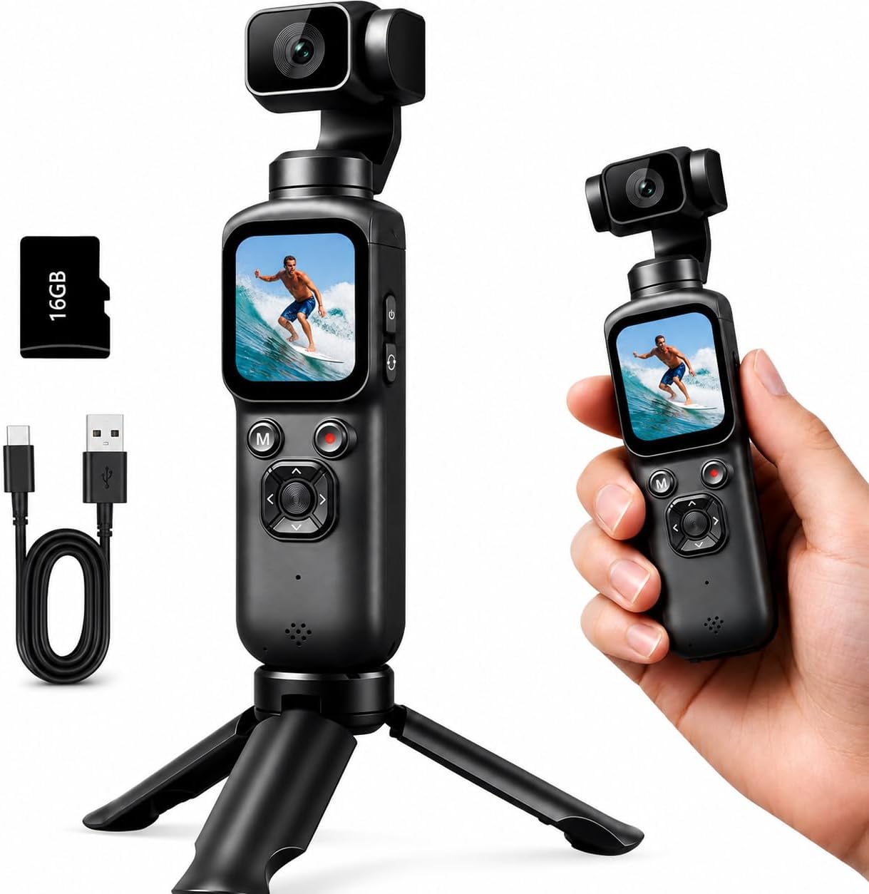 Caméra de vlogging portable 4K - Webcam 4K avis et prix