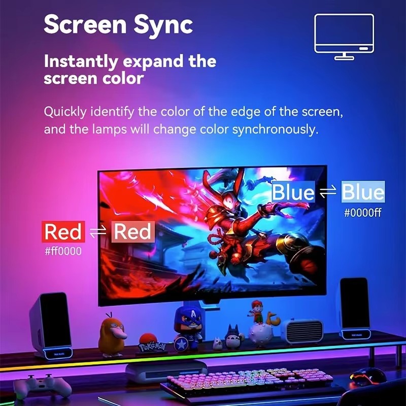 Bande lumineuse RGB pour jeux, - Rgb Light Strip avis et prix