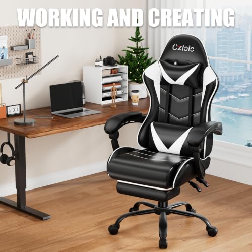 Chaise de jeu avec repose-pied - Gaming Chair avis et prix