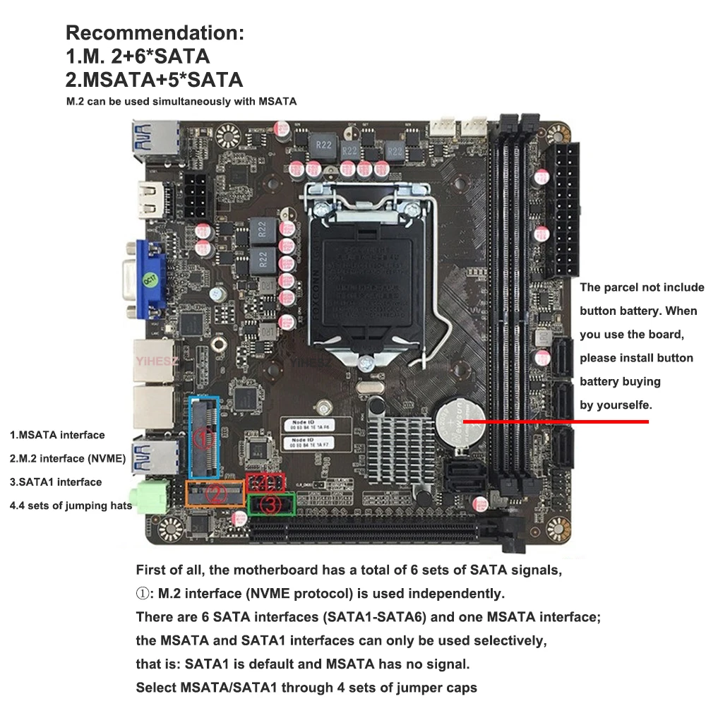 Carte mère B365 Mini-ITX LGA 1 - Pc Gaming Core I7 avis et prix