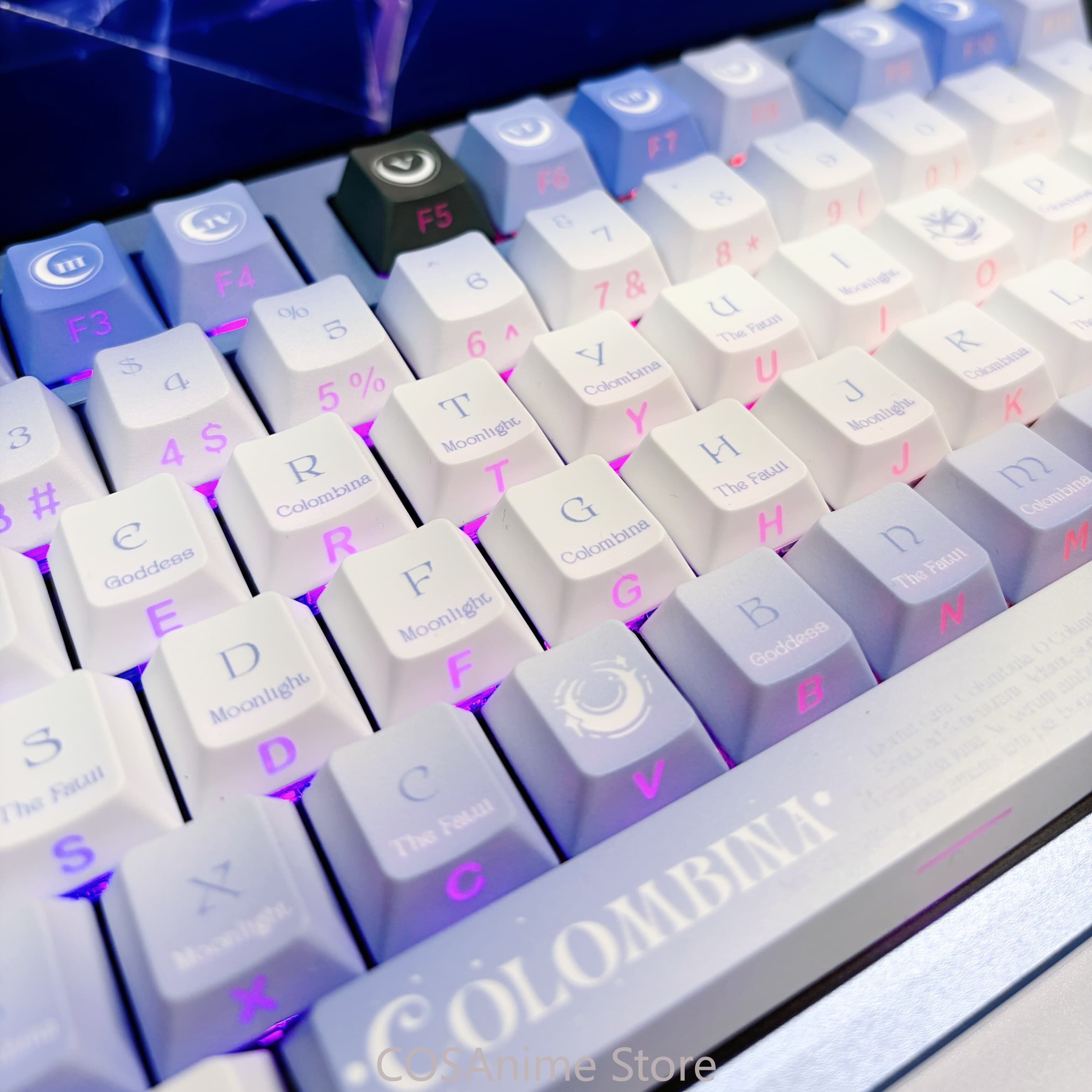 Genshin Impact Columbina Anime - Mechanical Keyboard avis et prix