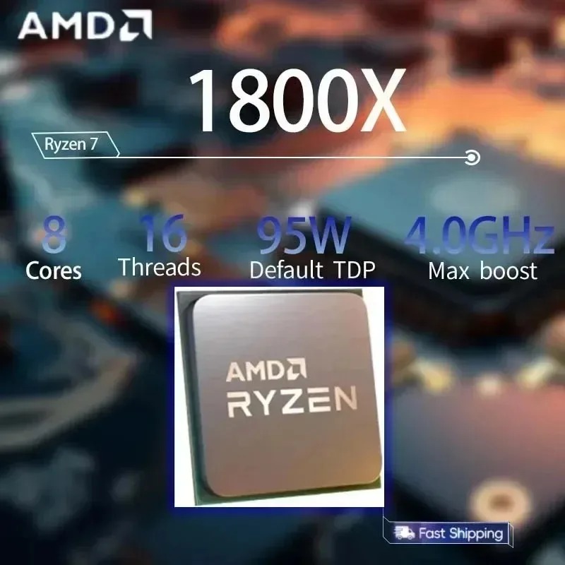Processeur AMD Ryzen 7 1800X 1 - Amd Cpu Ryzen 7 avis et prix