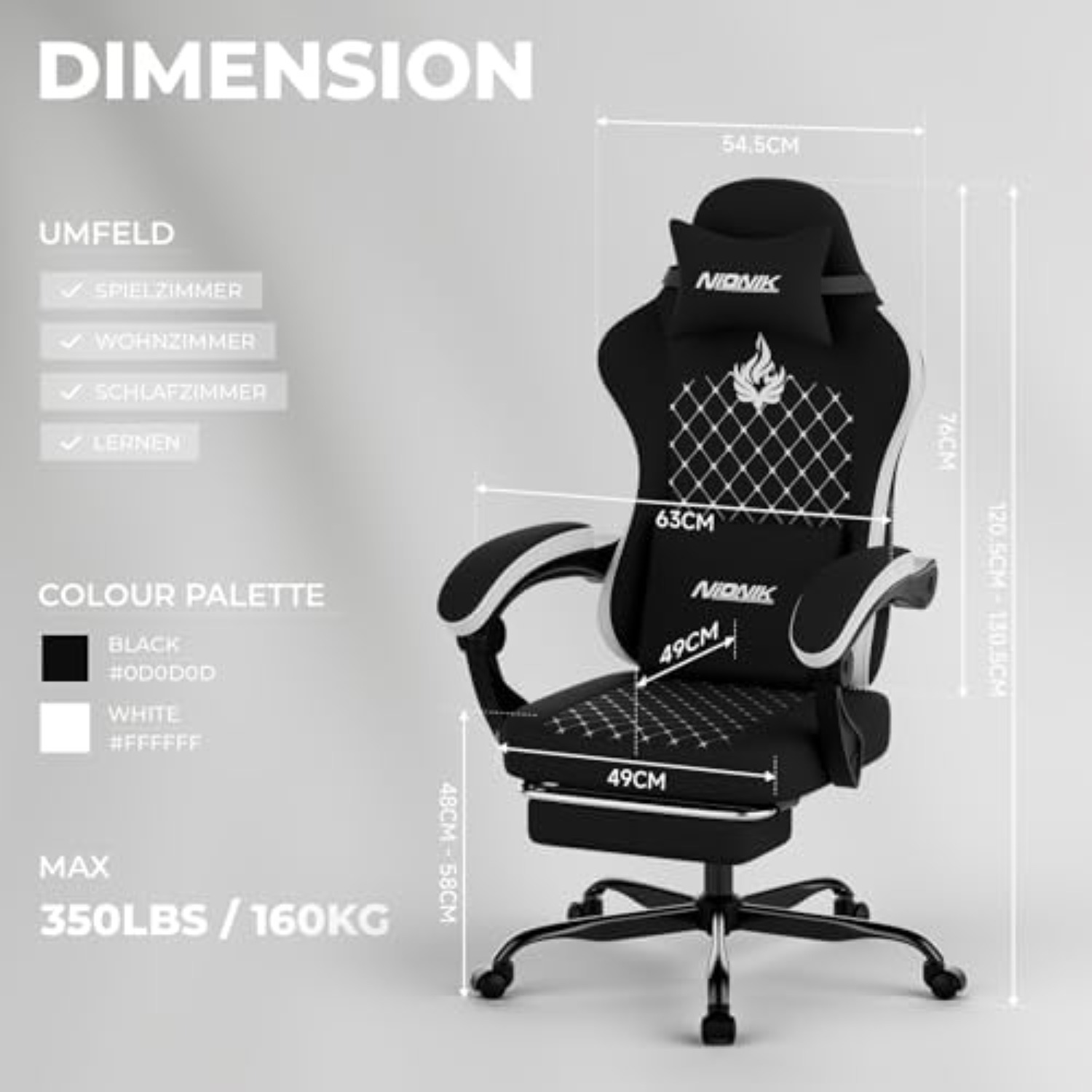 Chaise de jeu avec massage, ch - Gaming Chair avis et prix