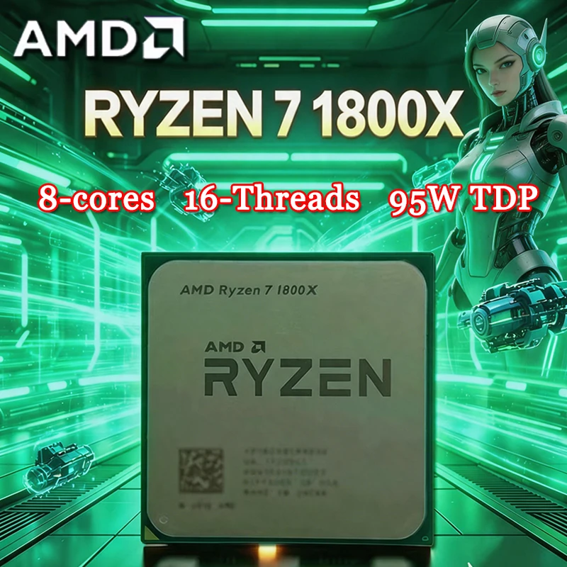 Processeur AMD Ryzen 7 1800X C - Amd Cpu Ryzen 7 avis et prix