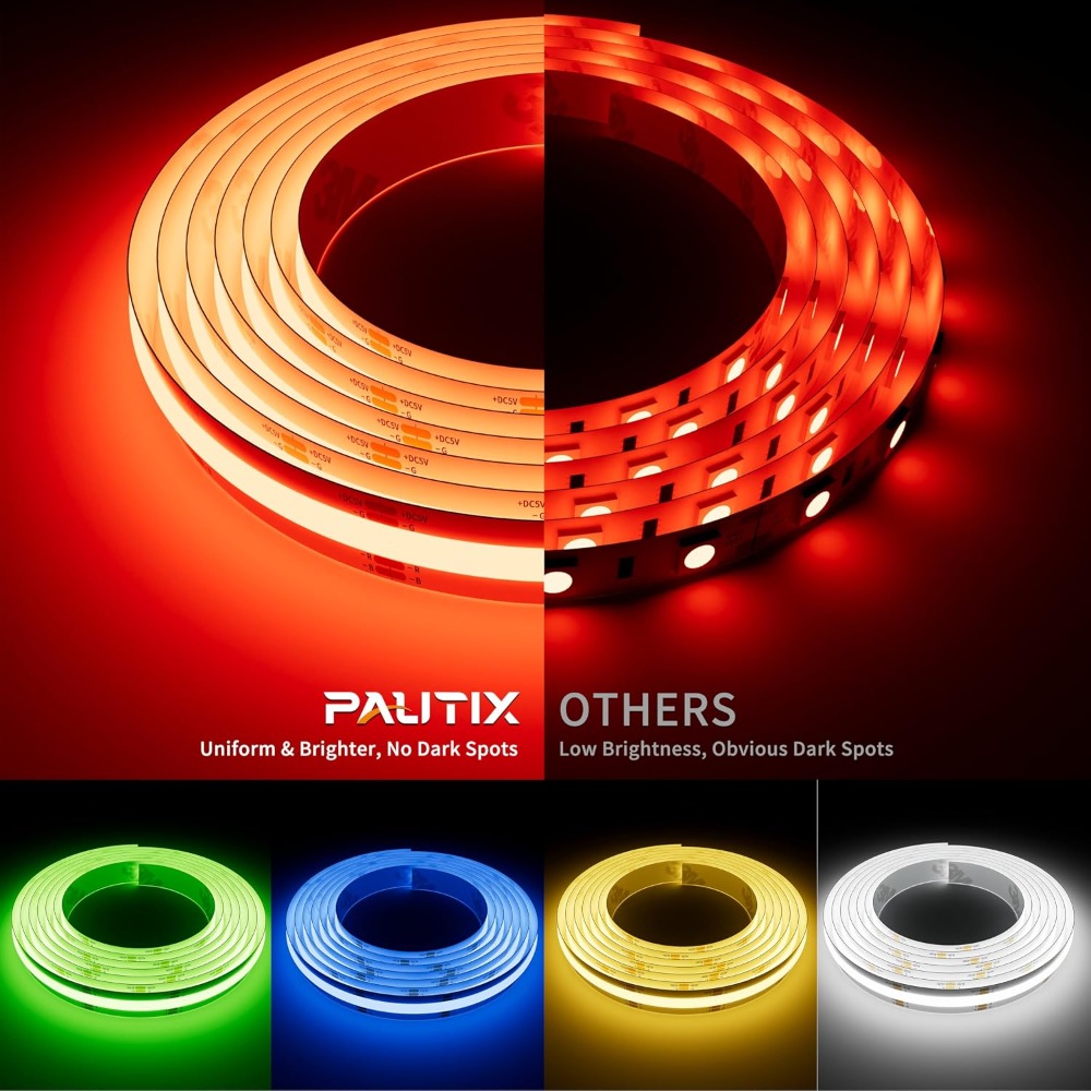 Bande lumineuse LED COB RGB US - Rgb Light Strip avis et prix