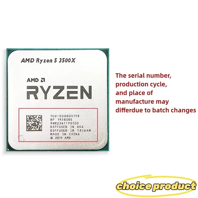 Processeur AMD Ryzen 5 3500X R - Amd Cpu Ryzen 7 avis et prix