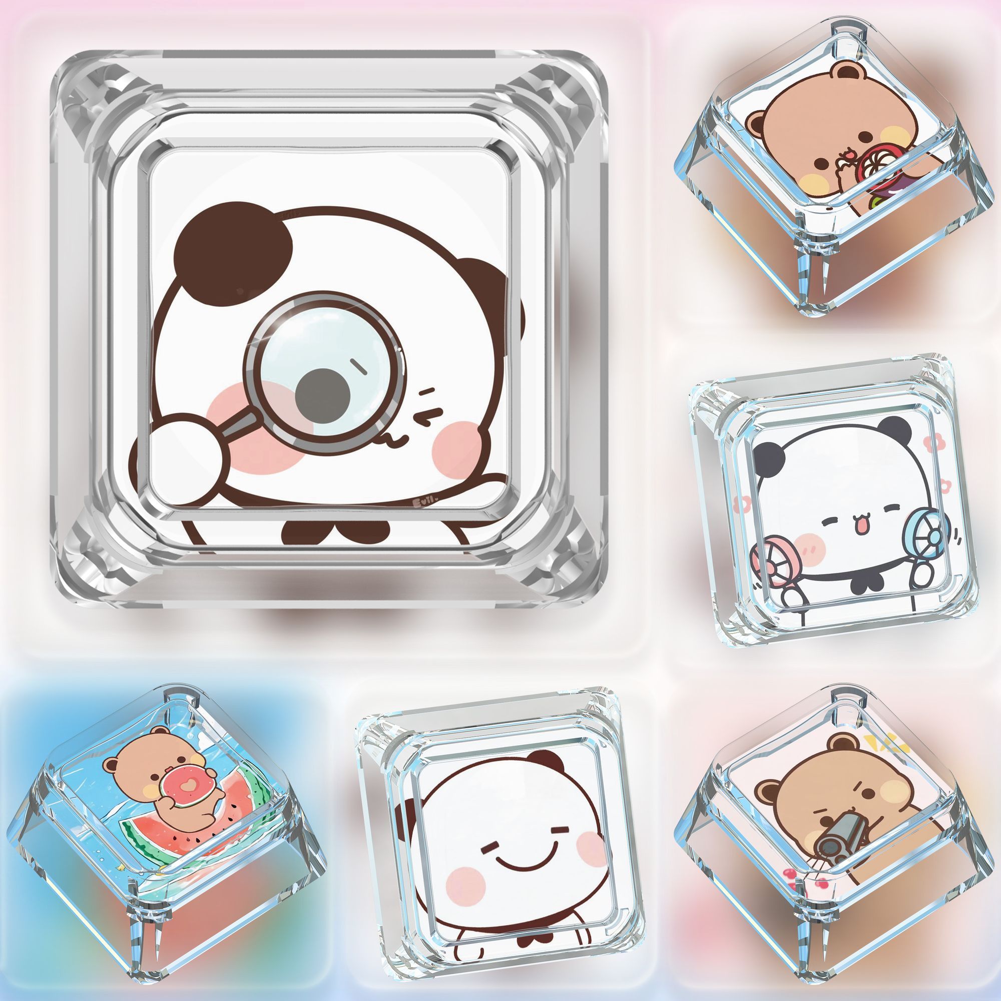 Joli ensemble de touches de cl - Mechanical Keyboard avis et prix