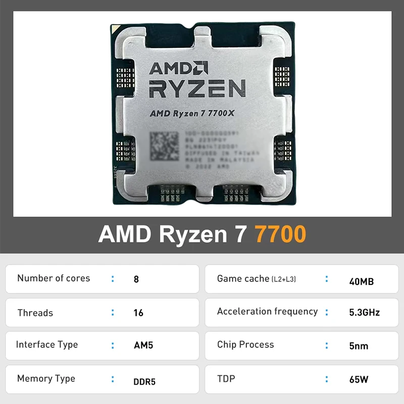 Processeur de bureau AMD Ryzen - Amd Cpu Ryzen 7 avis et prix