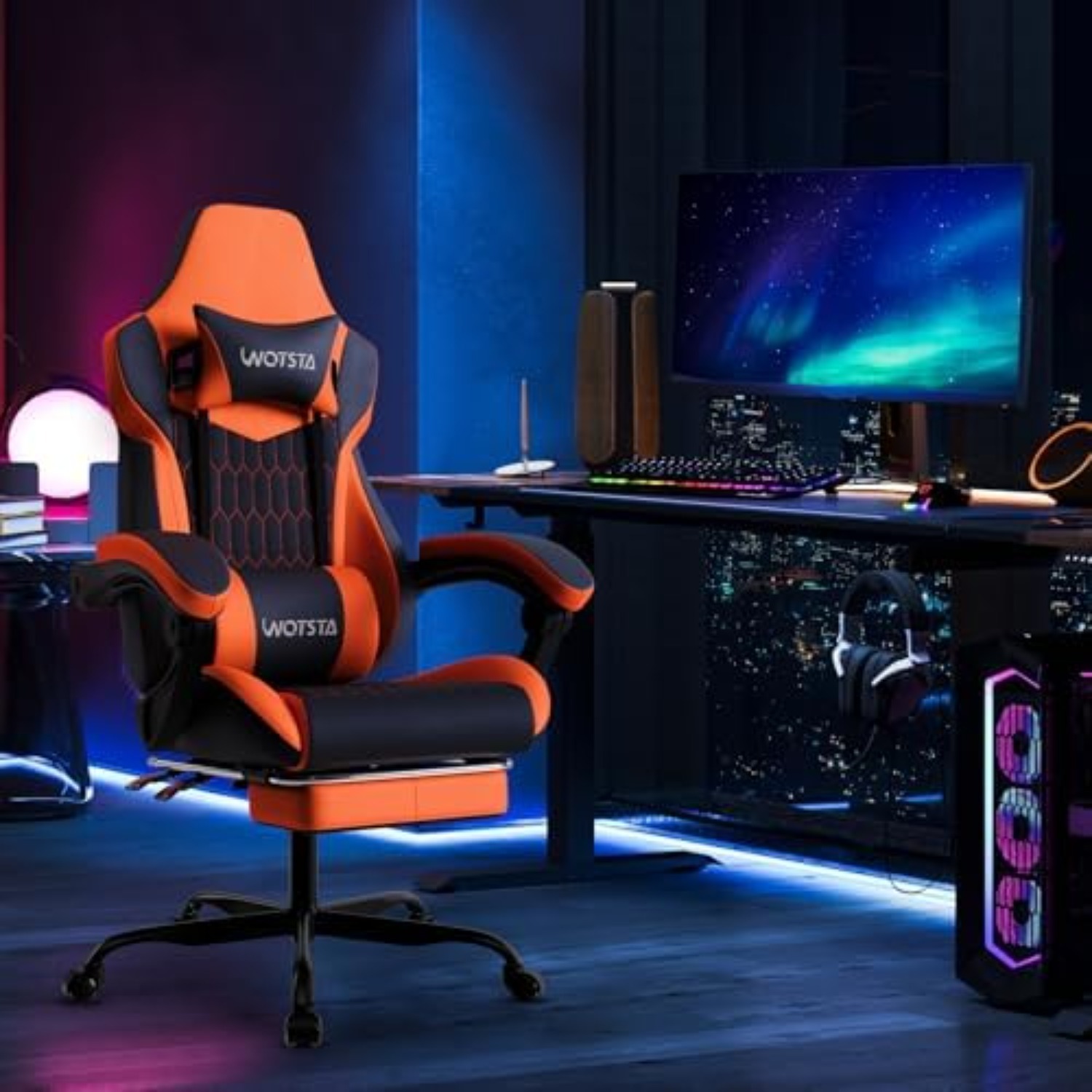 Chaise de jeu avec repose-pied - Gaming Chair avis et prix
